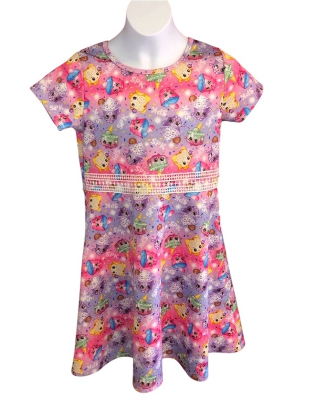 Shopkins Girls Dress Size L (10-12)